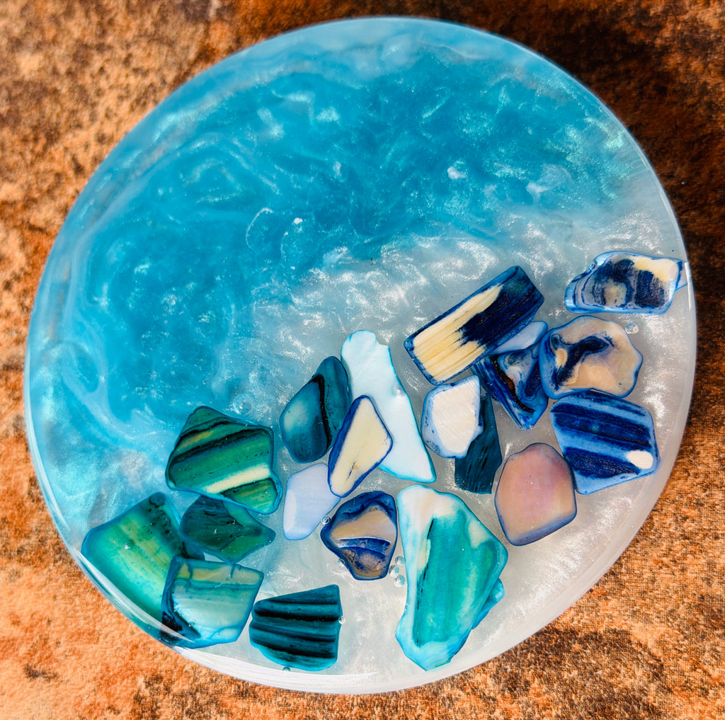 Custom Ocean Coasters (set of 3)