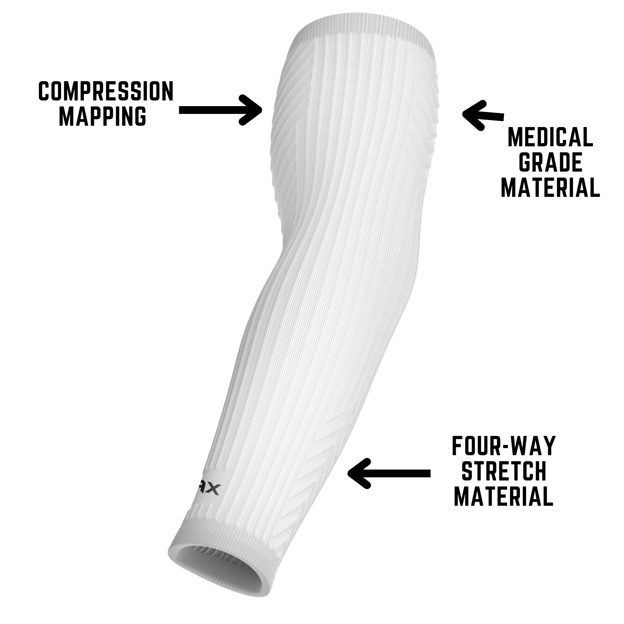 Jax | Restore Recovery Premium Arm Sleeve - Navy Blue