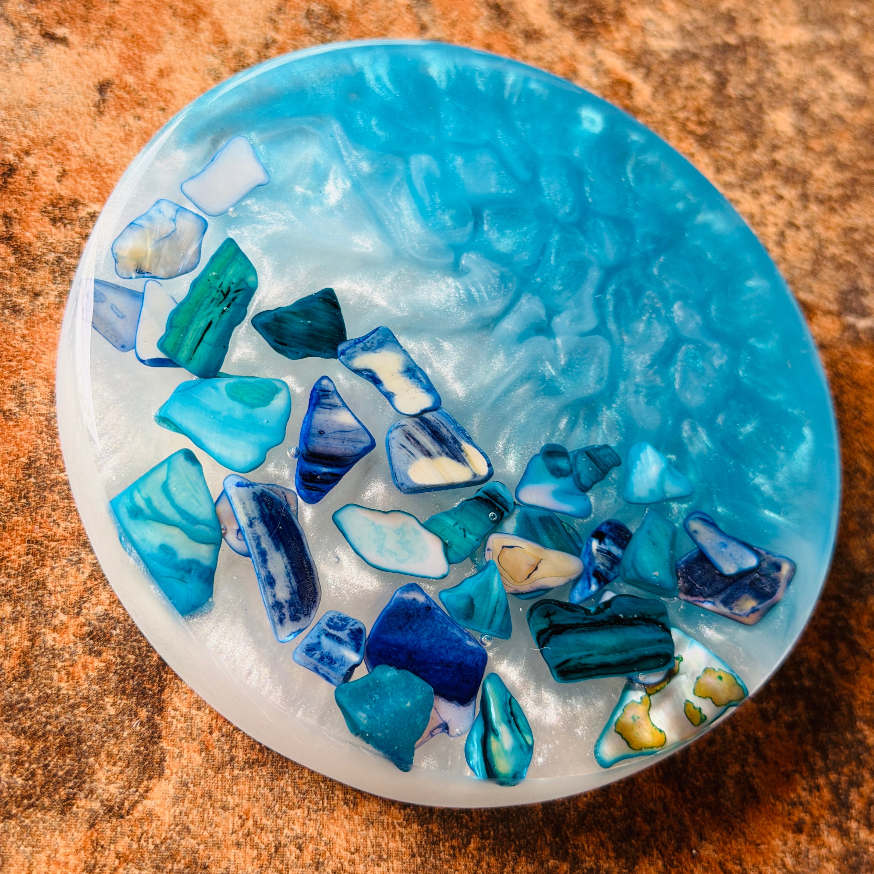 Custom Ocean Coasters (set of 3)