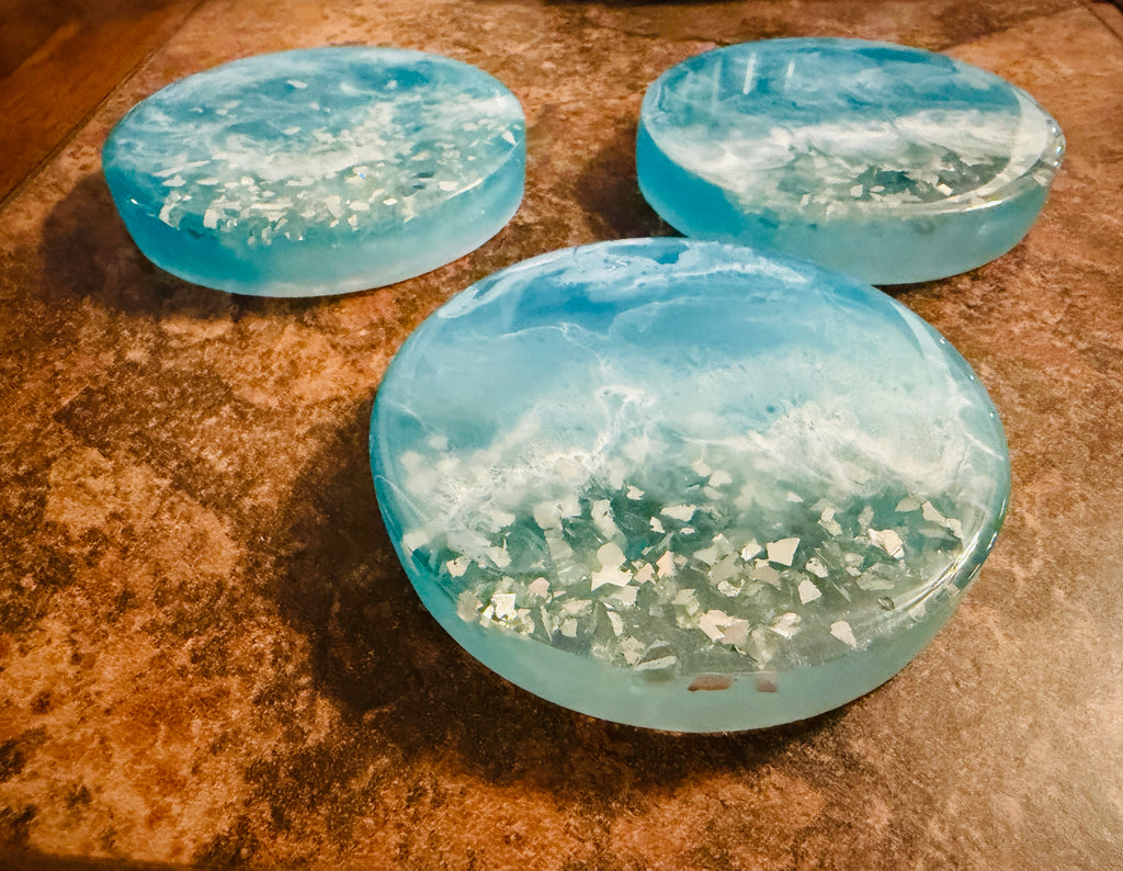 Ocean Days Coasters (set of 3)