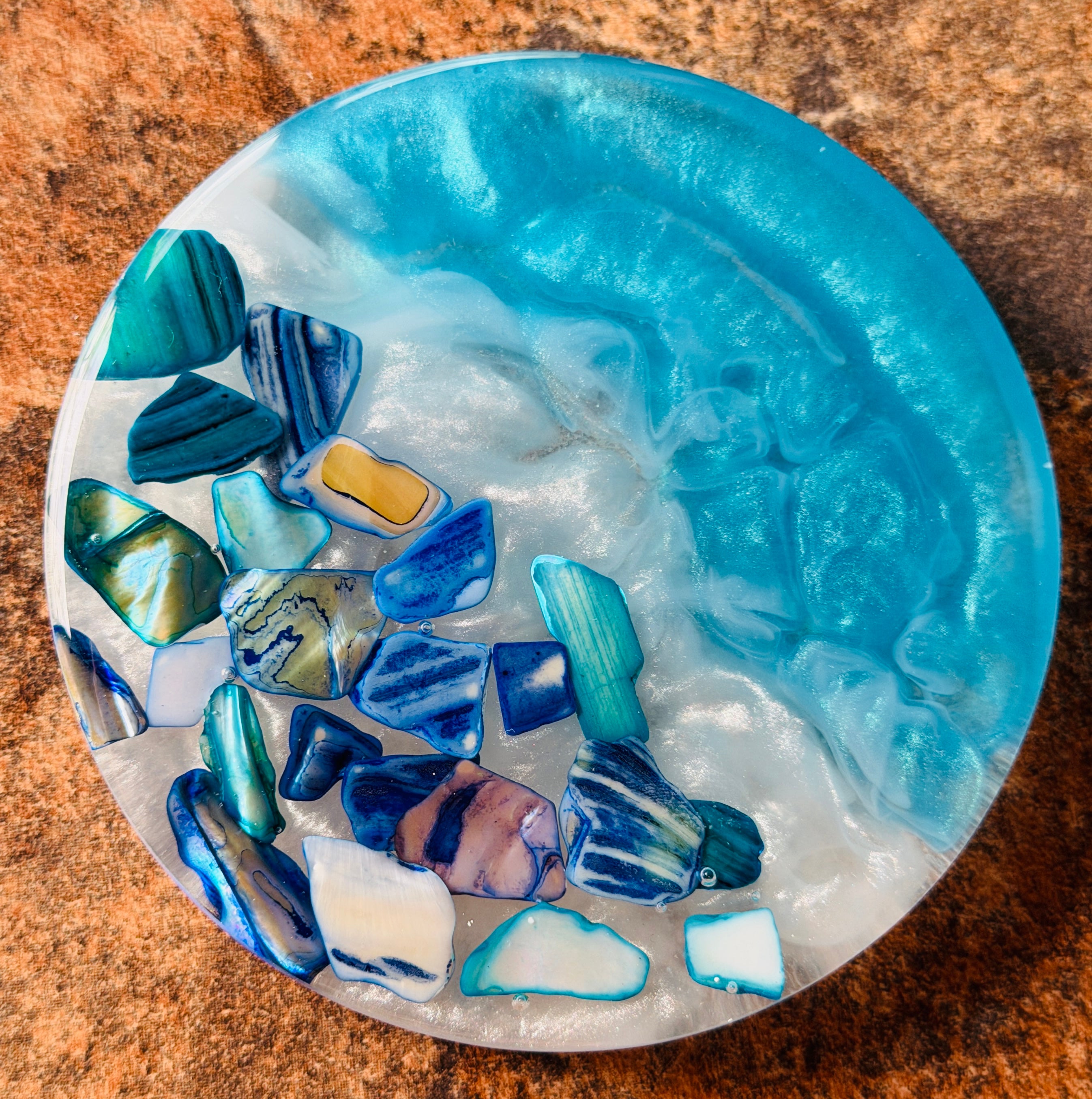 Custom Ocean Coasters (set of 3)