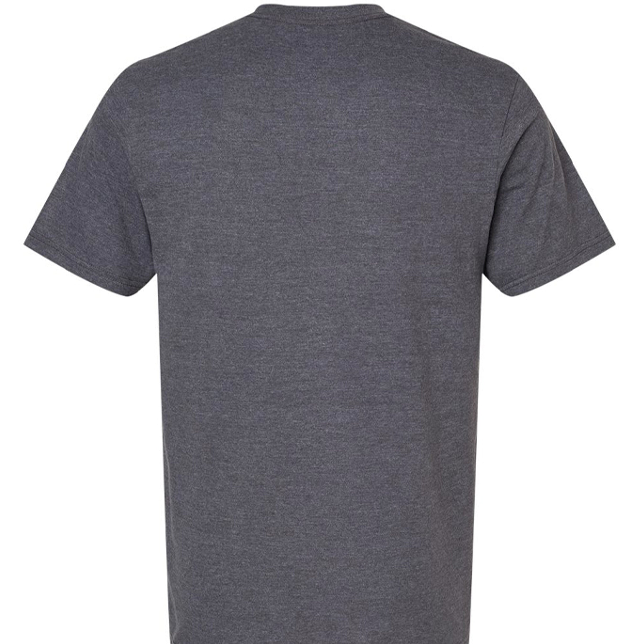 Heather Charcoal - 2001CVC - BACK